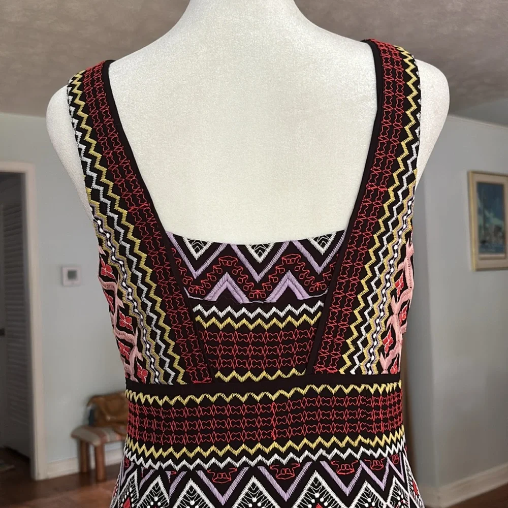 Anthropologie Akemi + Kin Geo-Embroidered Column Dress - Picture 10 of 15
